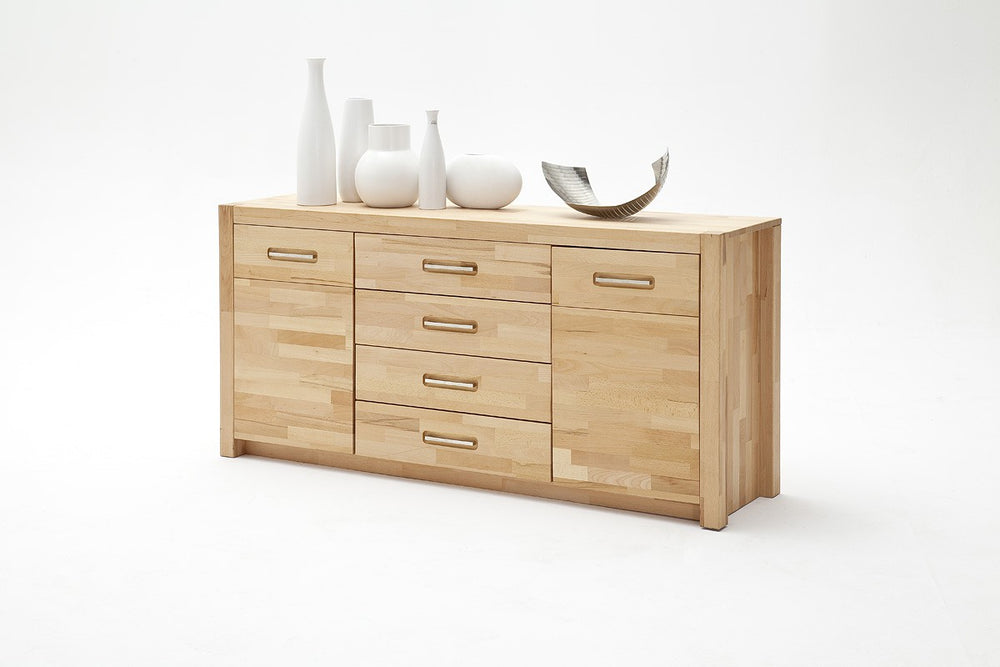 Sideboard Kernbuche massiv geölt keilverzinkt Svenja