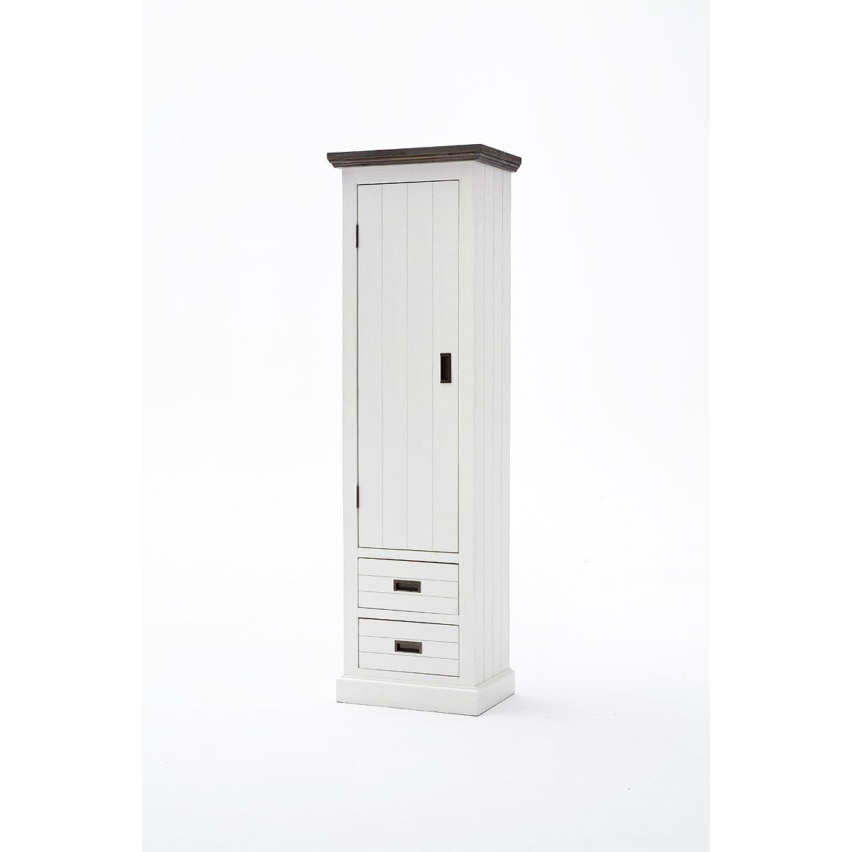 
                  
                    Garderobenschrank Akazie teilmassiv weiß/braun Gomera 9811-GOM07T83
                  
                