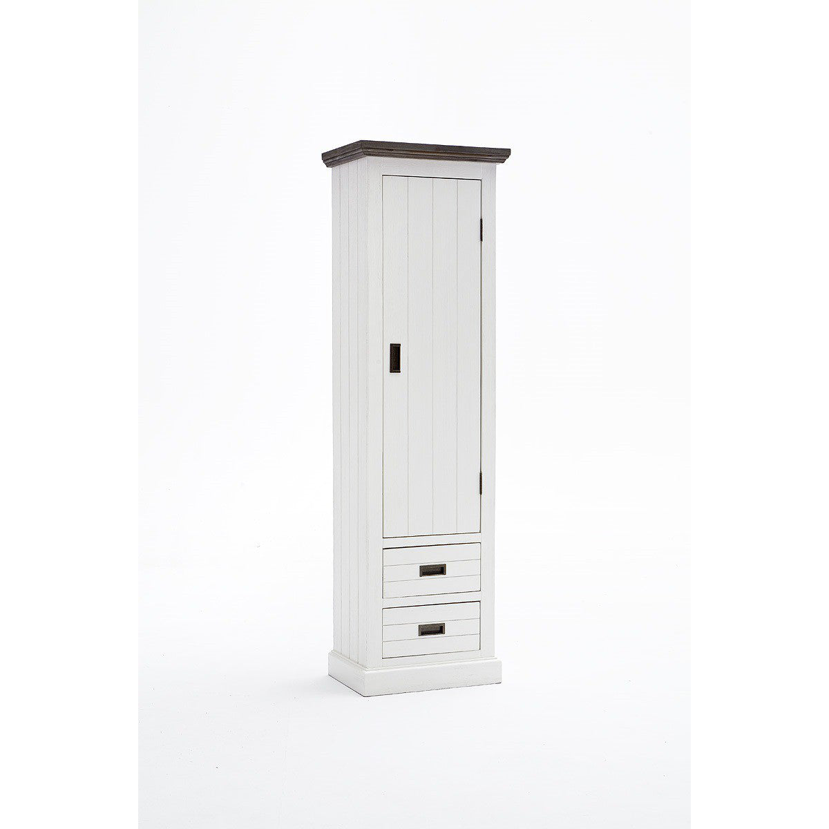 
                  
                    Garderobenschrank Akazie teilmassiv weiß/braun Gomera 9811-GOM07T84
                  
                