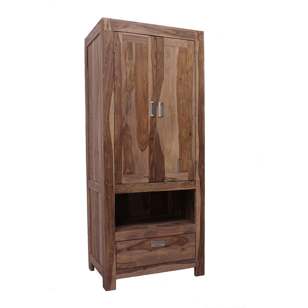 Dielenschrank Palisander massiv lackiert Russel