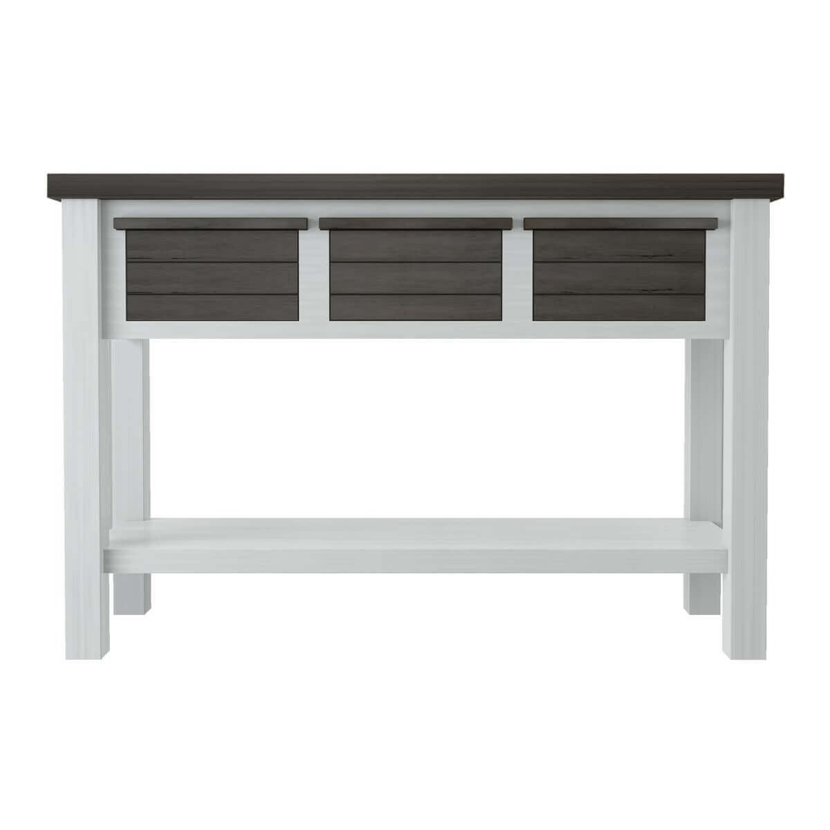 
                  
                    Anrichte Garderobe Akazie massiv Loft 3 Schubkästen
                  
                