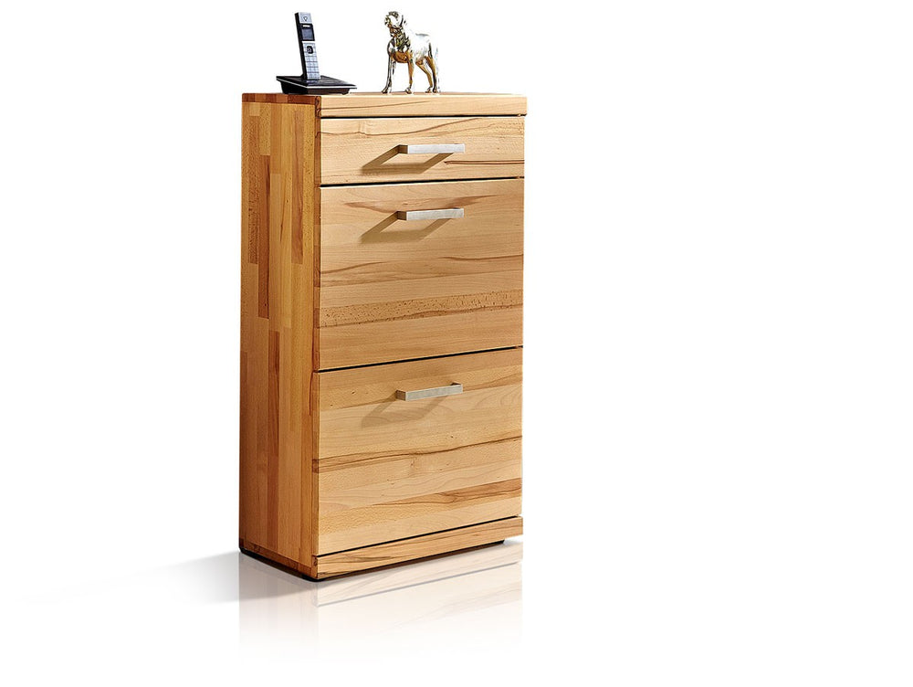Schuhschrank Kernbuche massiv Quick-Step