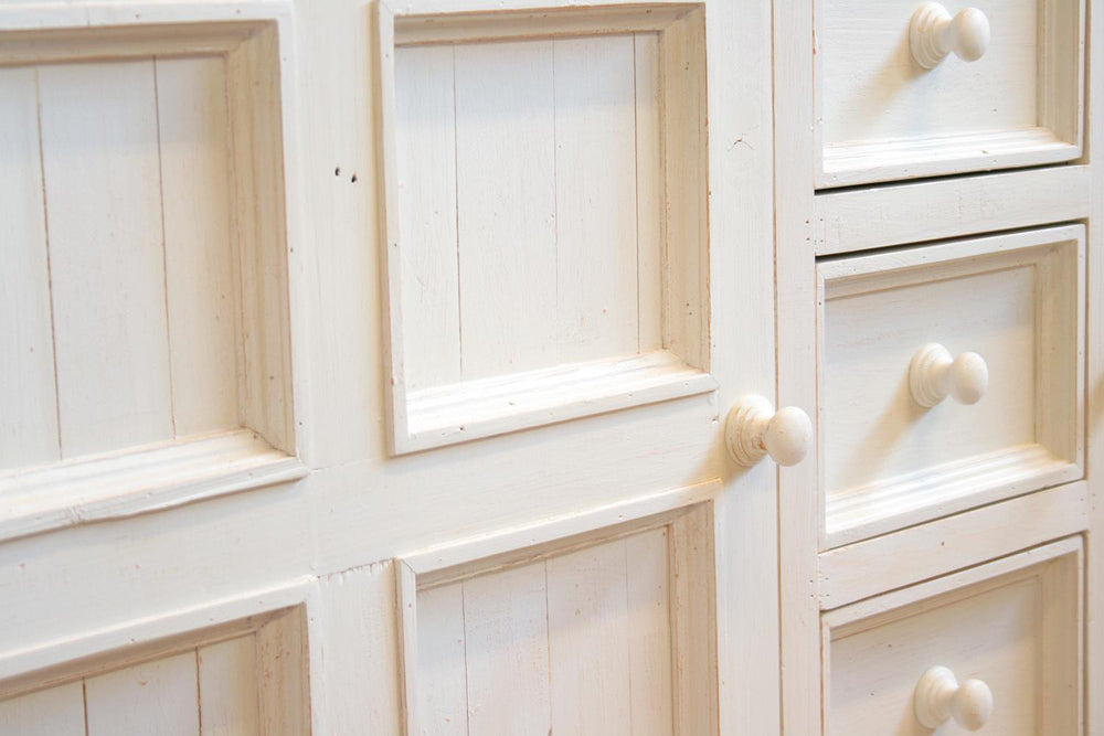 
                  
                    Buffet Kiefer massiv Weiß/Honig Landhausstil Bodde
                  
                