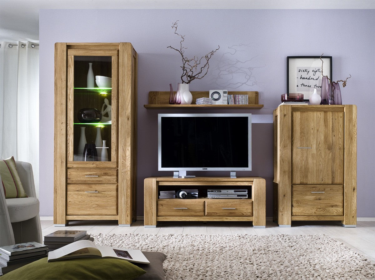 
                  
                    Highboard aus massiver Wildeiche geölt Campus
                  
                