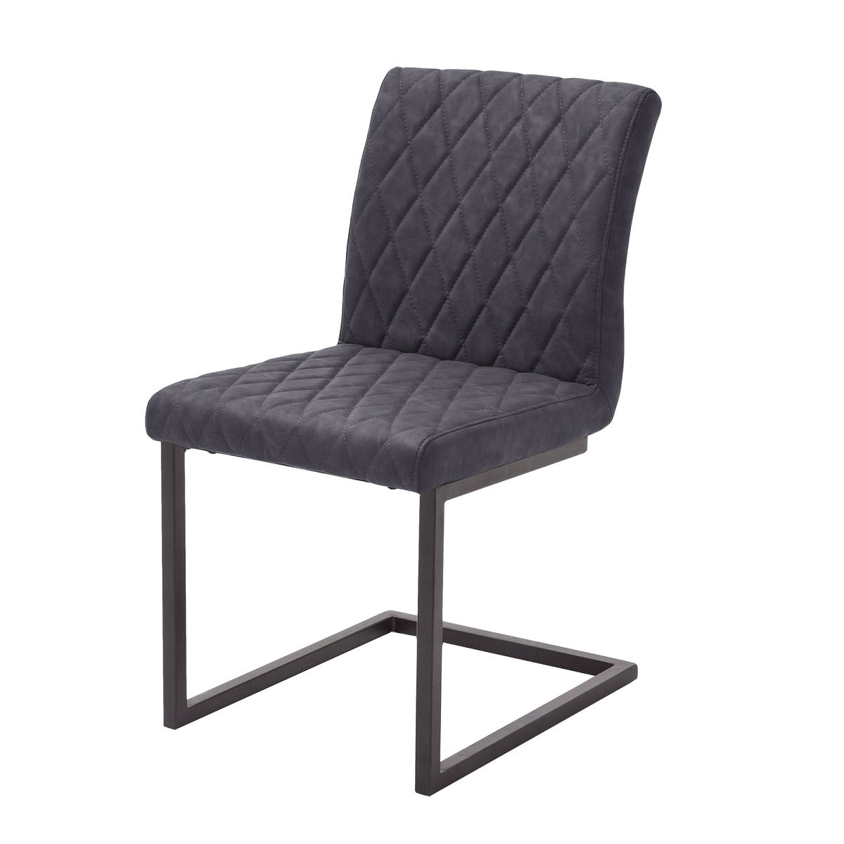 
                  
                    Freischwinger 4-er Set Vintagelook grau / Metall Kina
                  
                