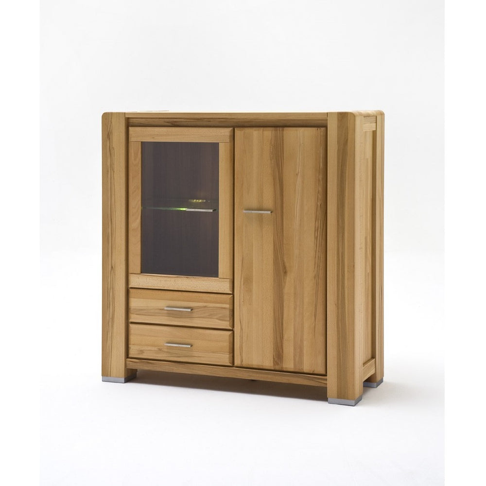 Highboard Kernbuche massiv geölt Campus - 033729-046