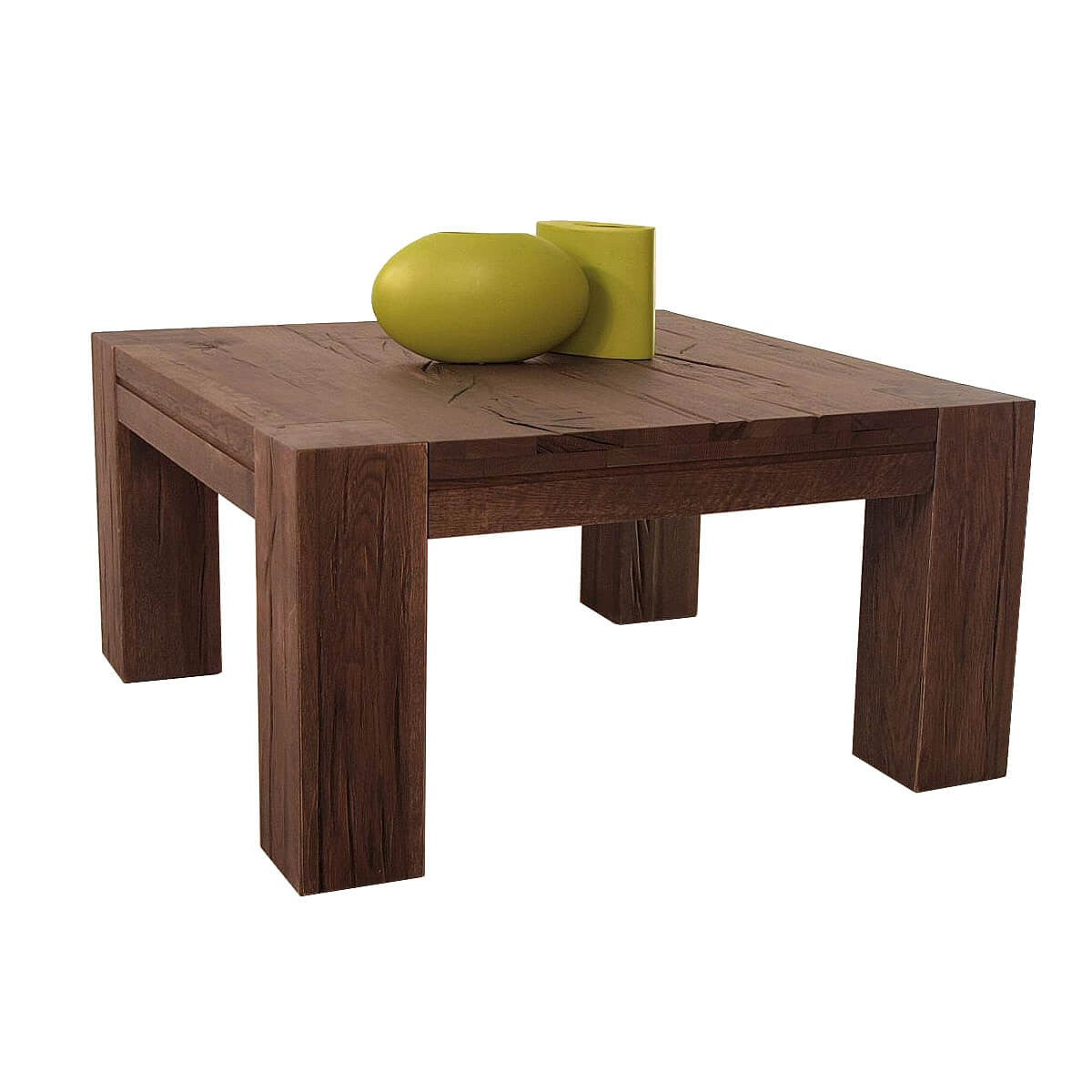 
                  
                    Couchtisch Eiche massiv 90 x 90 cm Räucheröl-Optik Braxton
                  
                