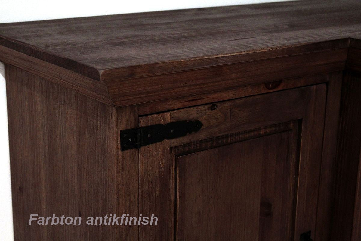 
                  
                    Sideboard Pinie massiv Antikfinish/Weiß Finca
                  
                