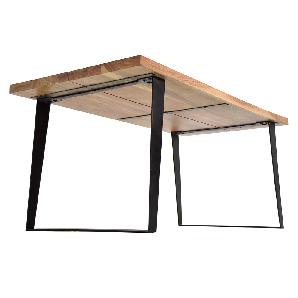 
                  
                    Esstisch 180 x 90 cm Akazie massiv / Metall Industrialstyle Bera
                  
                