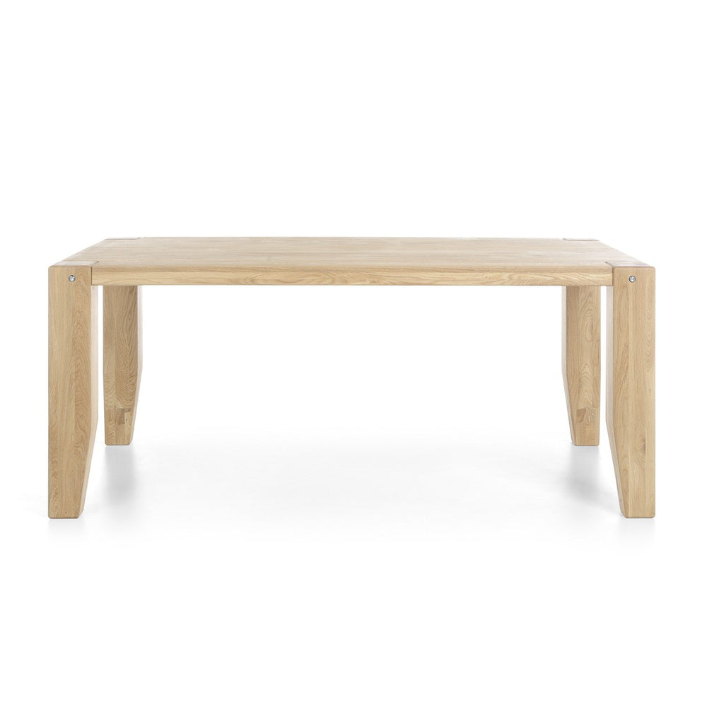 
                  
                    Esstisch 220 x 100 cm Wildeiche massiv Loft
                  
                