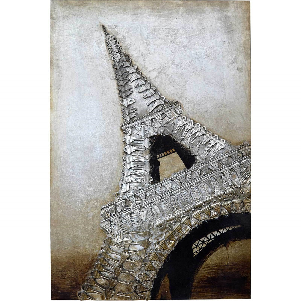 
                  
                    Metallbild Eifelturm 80 x 120 cm 3D Vintagelook / Industrialstyle
                  
                