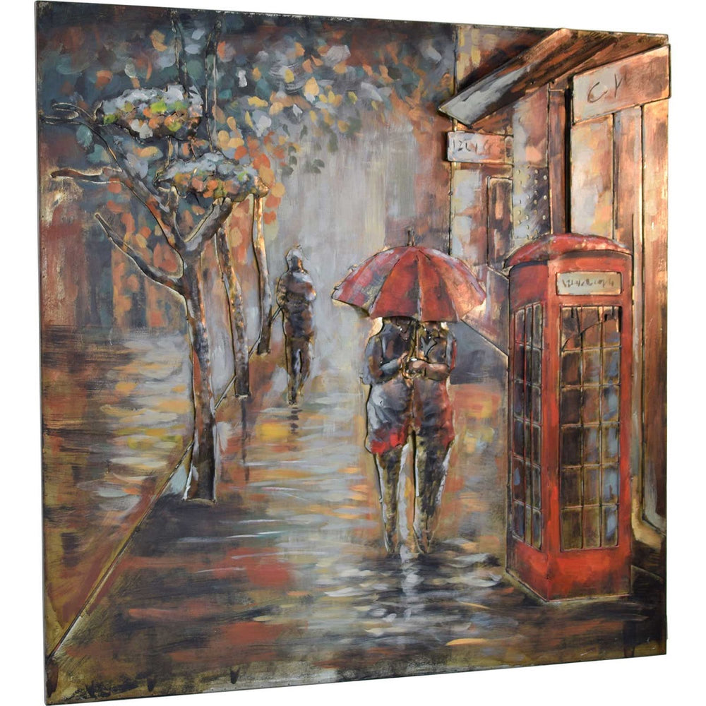 
                  
                    Metallbild Telefonzelle 100 x 100 cm 3D Vintagelook / Industrialstyle
                  
                