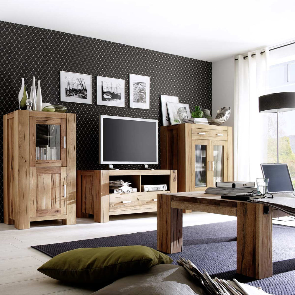 
                  
                    Couchtisch Eiche massiv 140 x 80 cm Natur geölt Braxton
                  
                