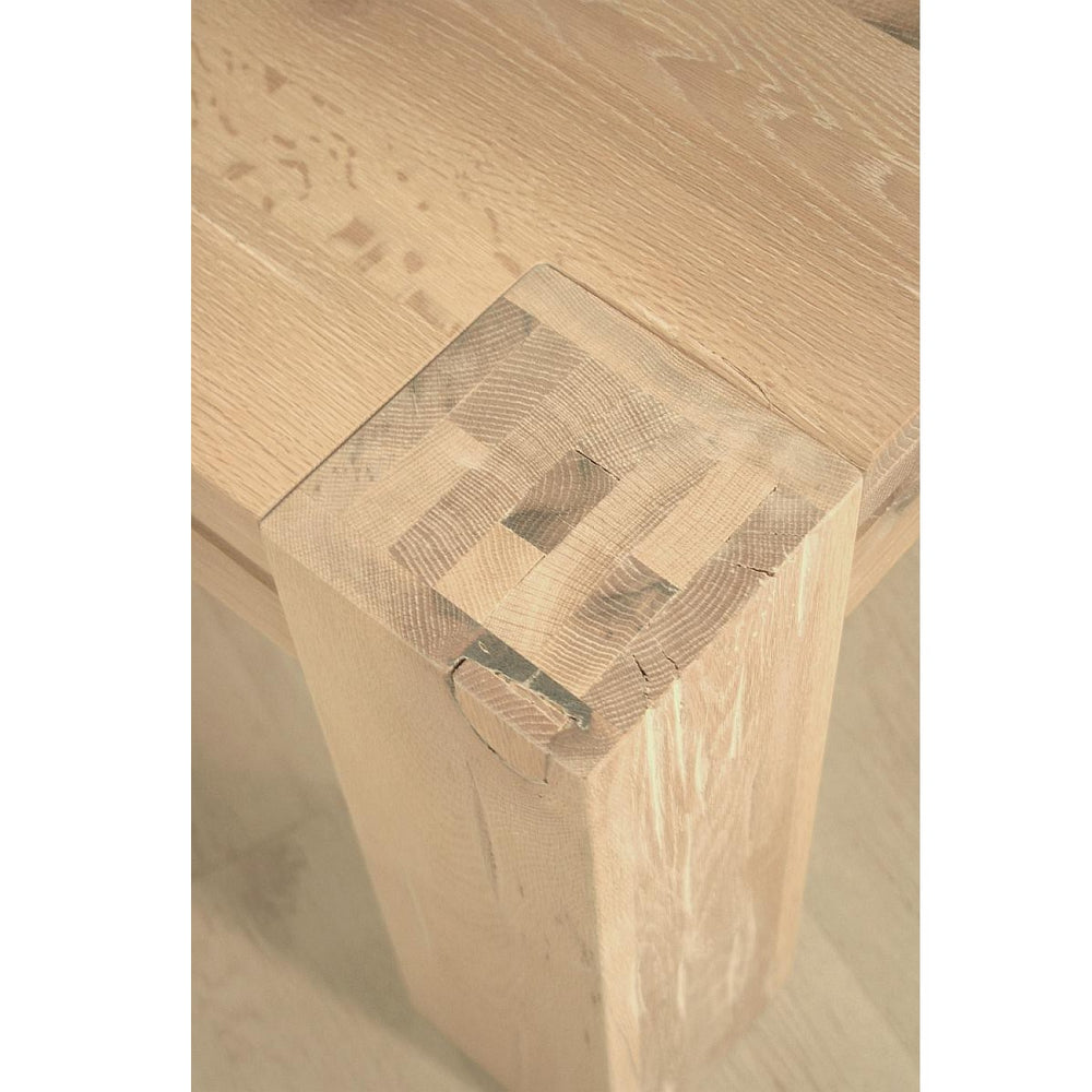 
                  
                    Couchtisch Eiche massiv 120 x 70 cm Weiß gekälkt Braxton
                  
                