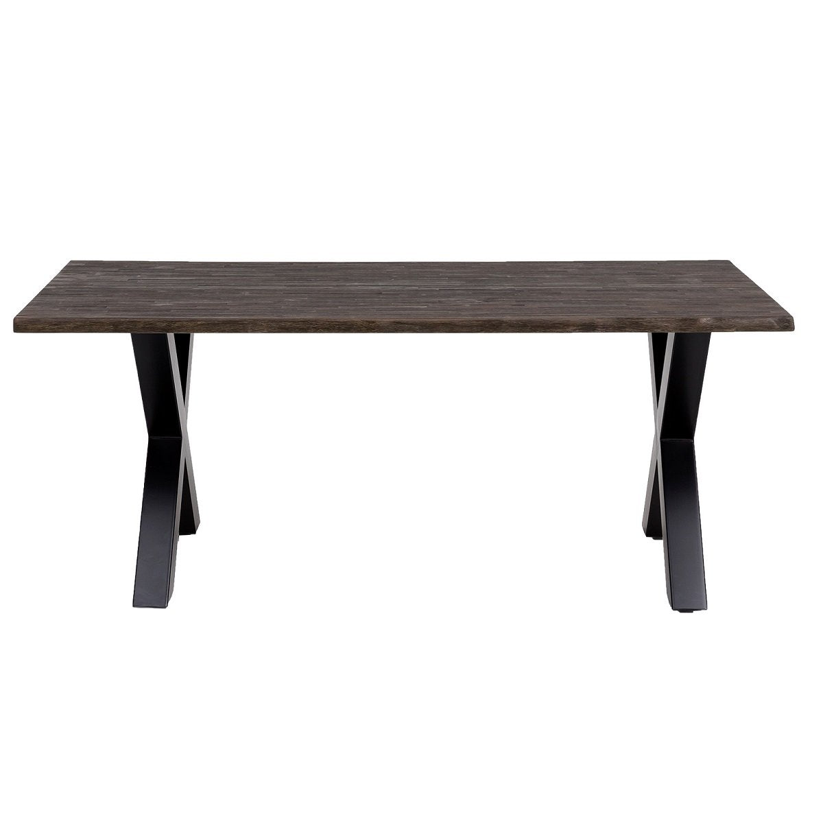 
                  
                    Esstisch 160 x 90 cm Akazie massiv / Metallgestell Industrialstyle Brandy
                  
                