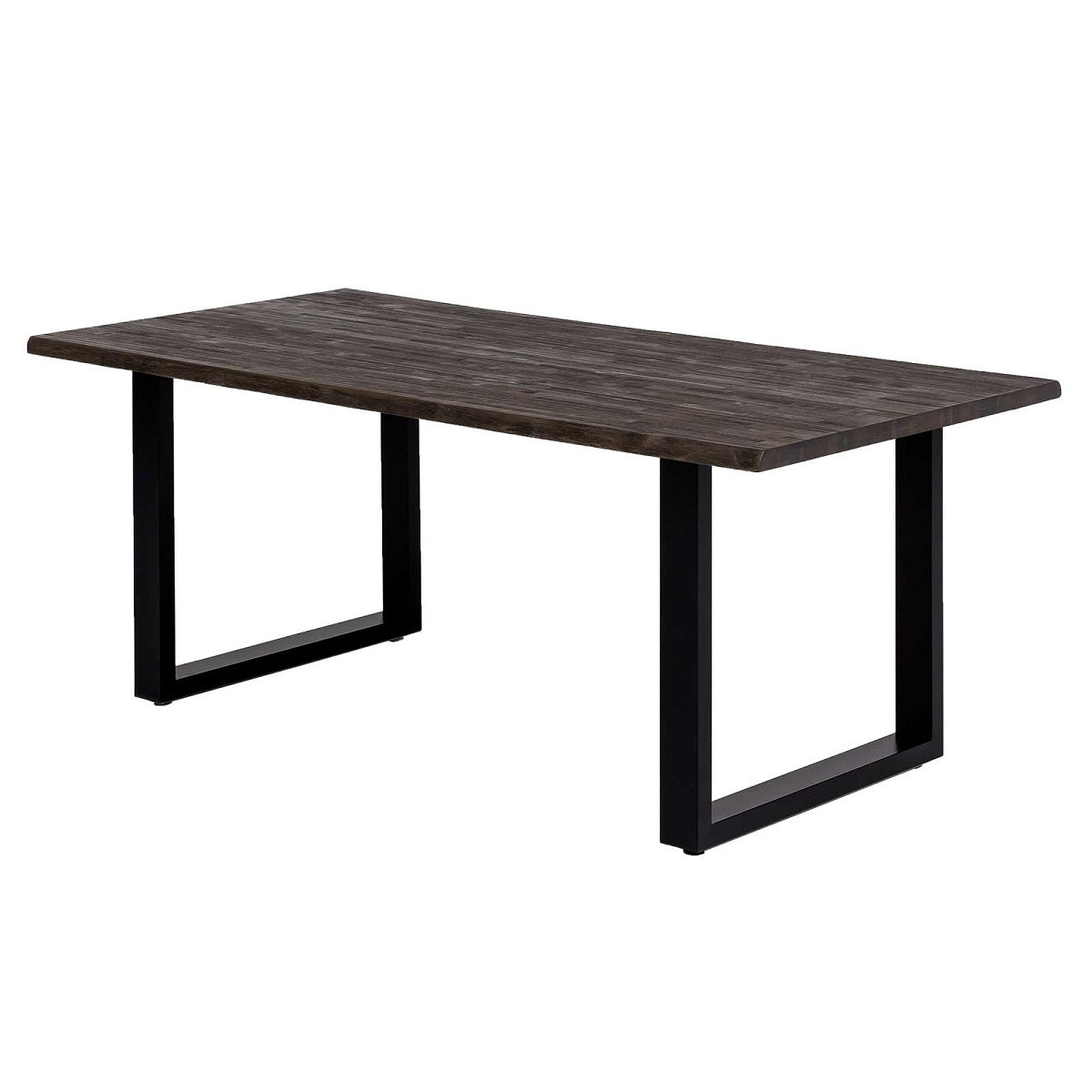 
                  
                    Esstisch 200 x 100 cm Akazie massiv verwittert / Metall Industrialstyle Brandy
                  
                