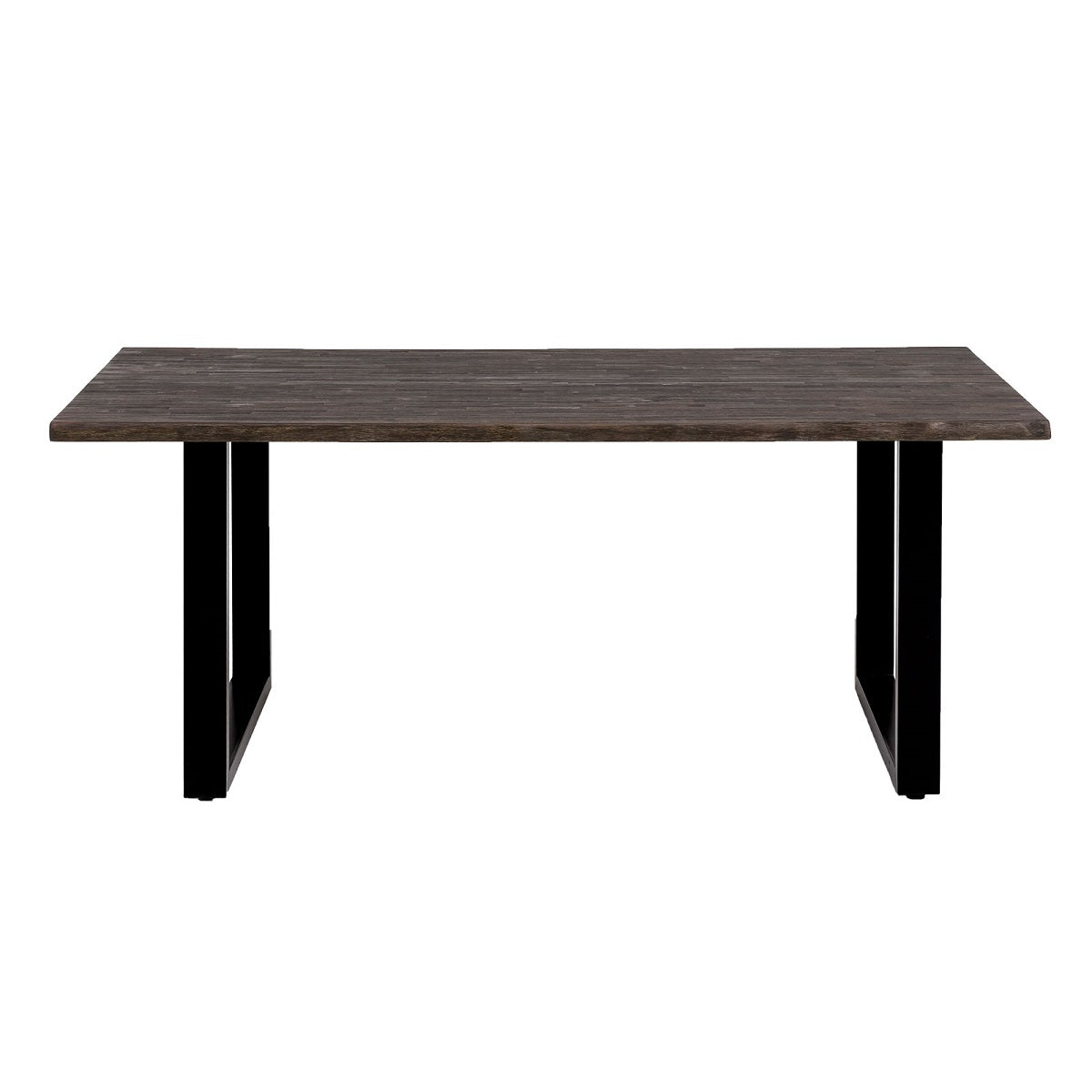 
                  
                    Esstisch 200 x 100 cm Akazie massiv verwittert / Metall Industrialstyle Brandy
                  
                