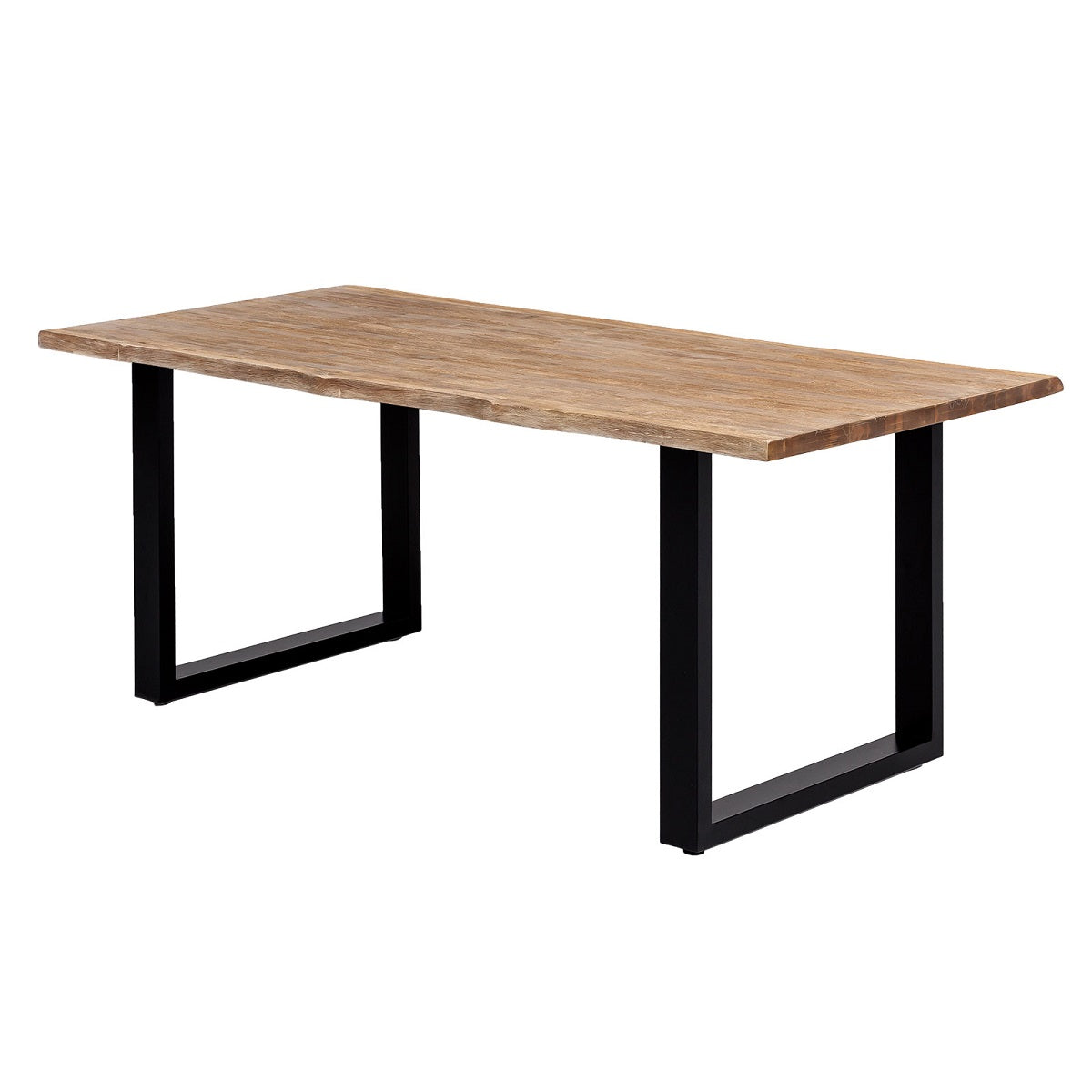
                  
                    Esstisch 160 x 90 cm Akazie massiv natural finish / Metall schwarz Brandy
                  
                