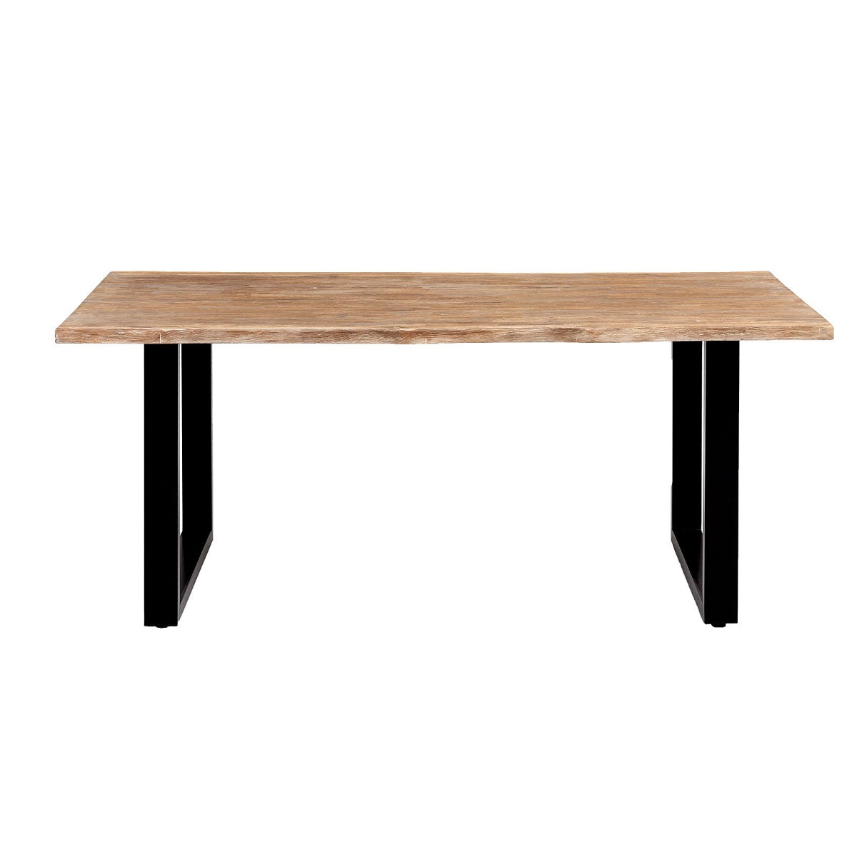 
                  
                    Esstisch 160 x 90 cm Akazie massiv natural finish / Metall schwarz Brandy
                  
                
