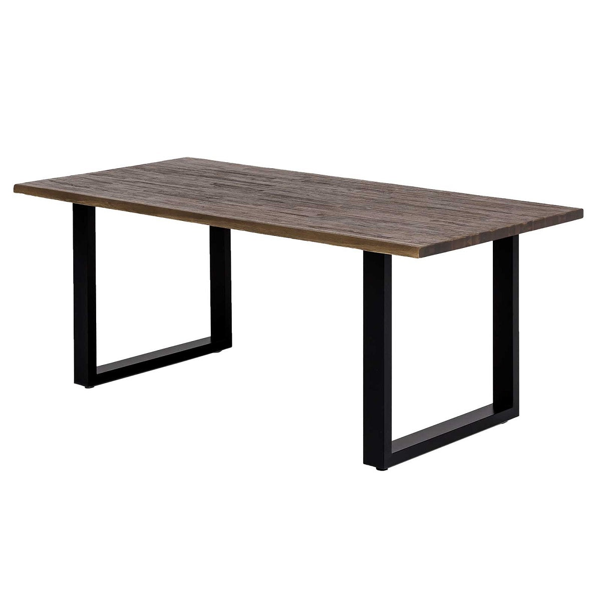 
                  
                    Esstisch 180 x 90 cm Akazie massiv braun / Metall schwarz Brandy
                  
                