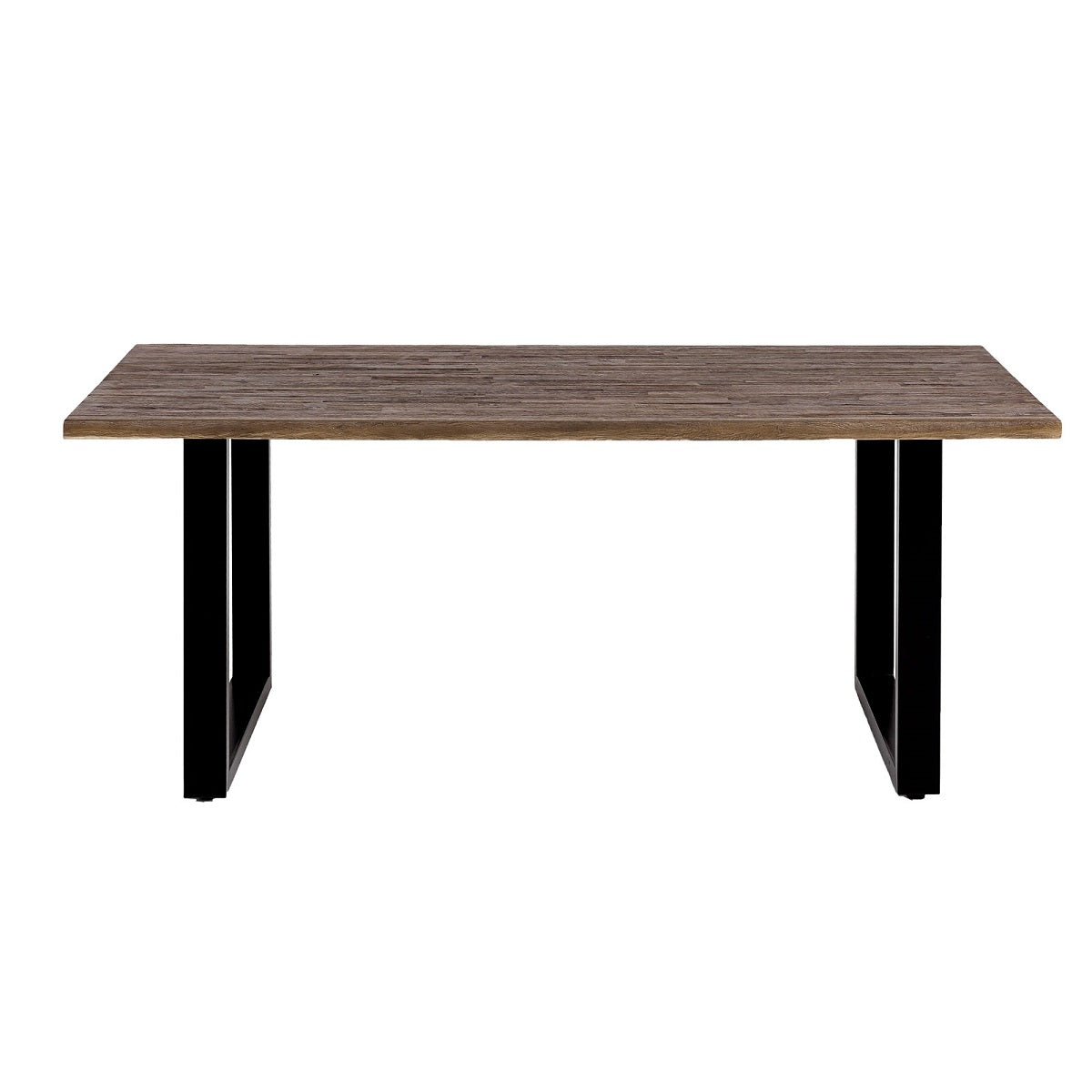 
                  
                    Esstisch 180 x 90 cm Akazie massiv braun / Metall schwarz Brandy
                  
                
