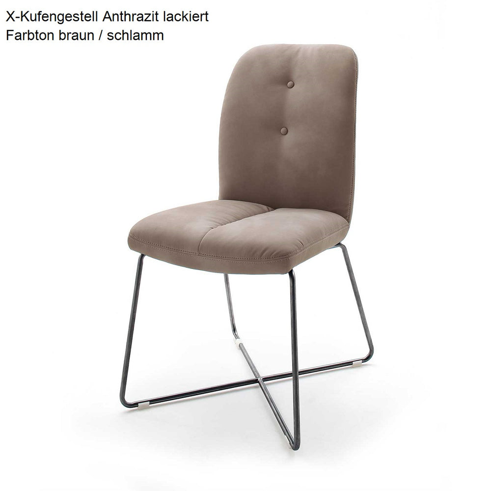 
                  
                    Polsterstuhl 2-er Set Novello Soft in Lederoptik Tessera-A
                  
                