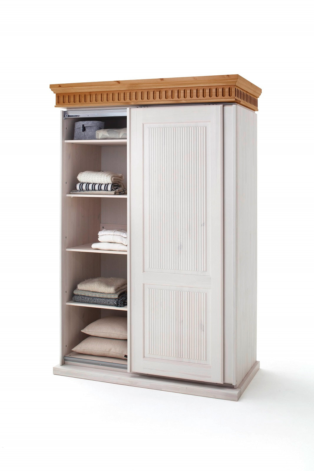 
                  
                    Garderoben-Set 3 tlg. Kiefer massiv Landhausstil Helsinki
                  
                