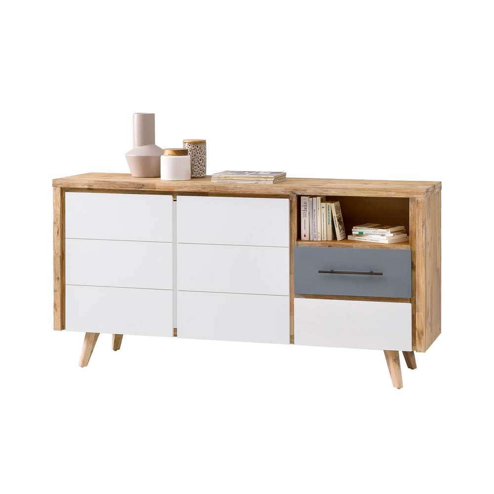 Sideboard Akazie massiv Nordisch Style - Roda