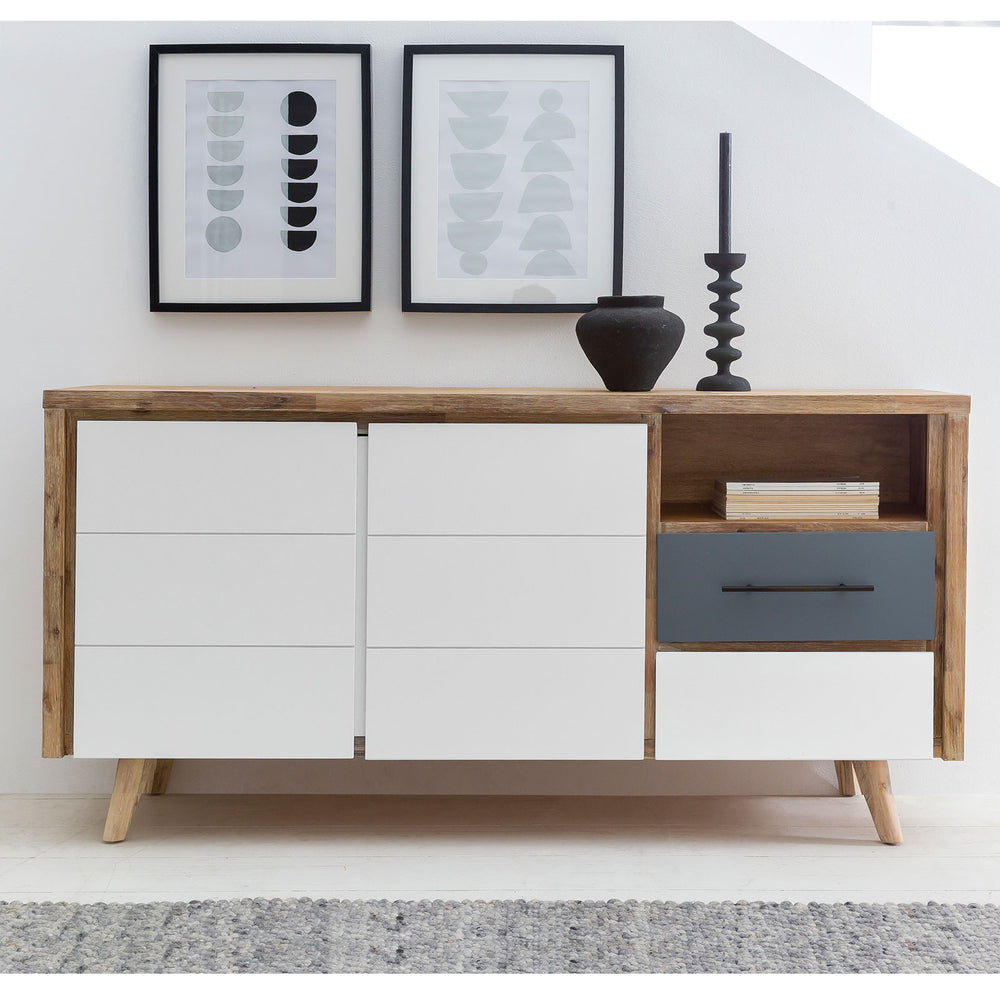 
                  
                    Sideboard Akazie massiv Nordisch Style - Roda
                  
                