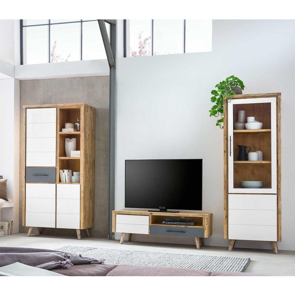 
                  
                    Vitrine 1trg. Akazie massiv Nordisch Style - Roda
                  
                