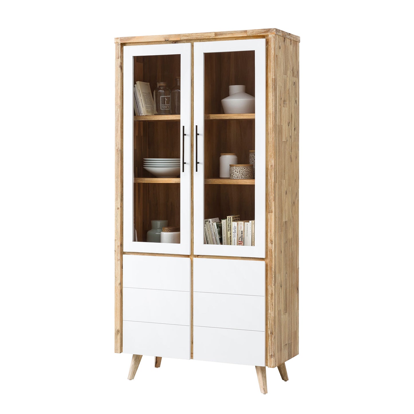 
                  
                    Vitrine 2trg. Akazie massiv Nordisch Style - Roda
                  
                