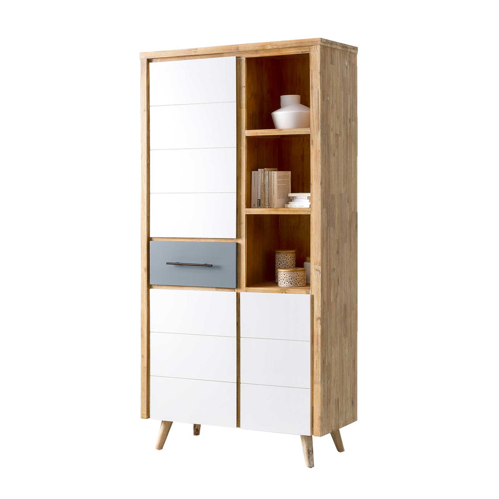 Regalschrank Akazie massiv Nordisch Style - Roda