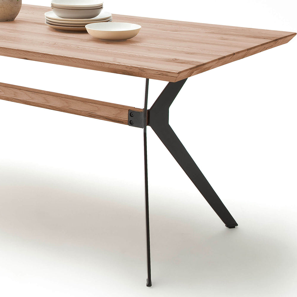 
                  
                    Esstisch 220 x 100 cm Wildeiche massiv Kito
                  
                