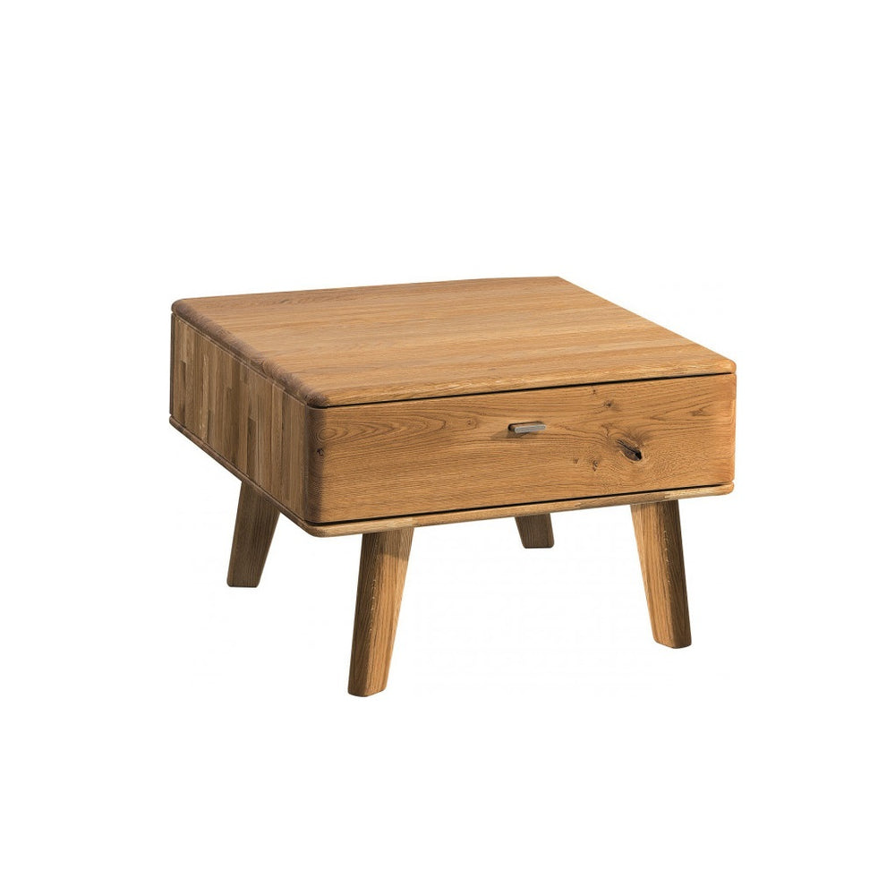 Couchtisch 70 x 70 cm Eiche massiv - Vancouver
