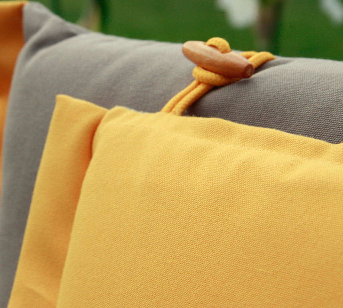 
                  
                    Gartenmöbel Auflage für Deckchair grau / gelb
                  
                