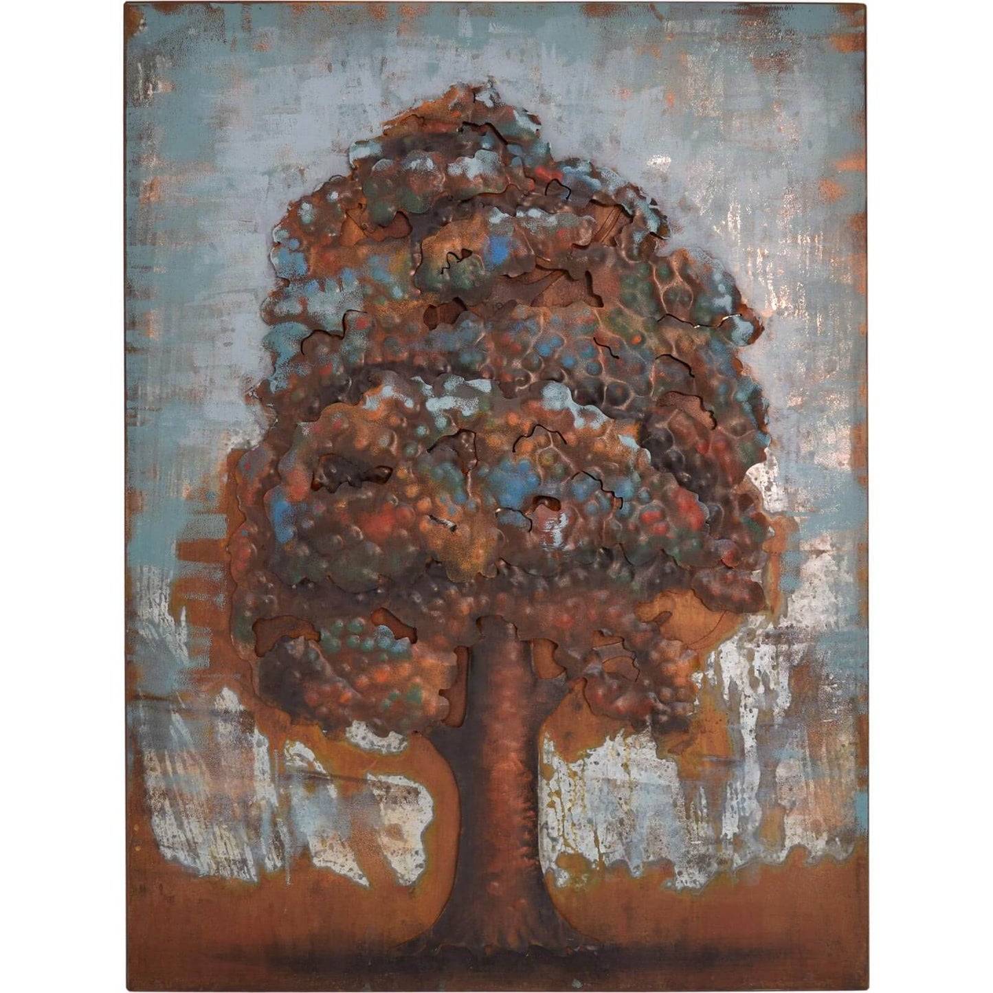 
                  
                    Metallbild Baum 60 x 80 cm 3D-Optik Vintage / Industrialstyle
                  
                