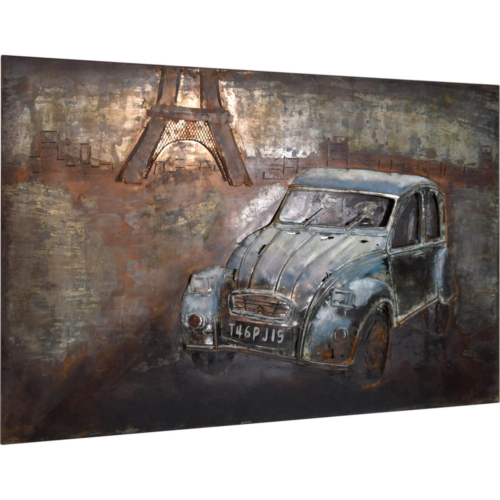 
                  
                    Metallbild Ente 120 x 80 cm 3D-Optik Vintage / Industrialstyle
                  
                