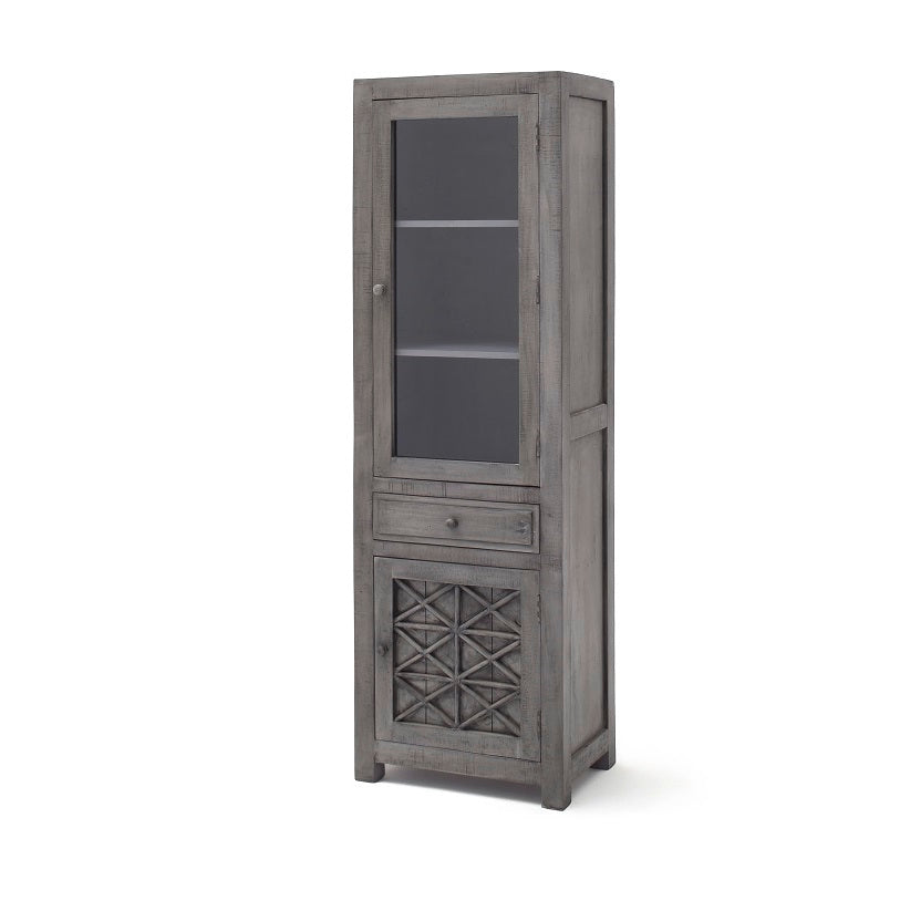 
                  
                    Vitrine Akazie massiv silbergrau Lagos
                  
                