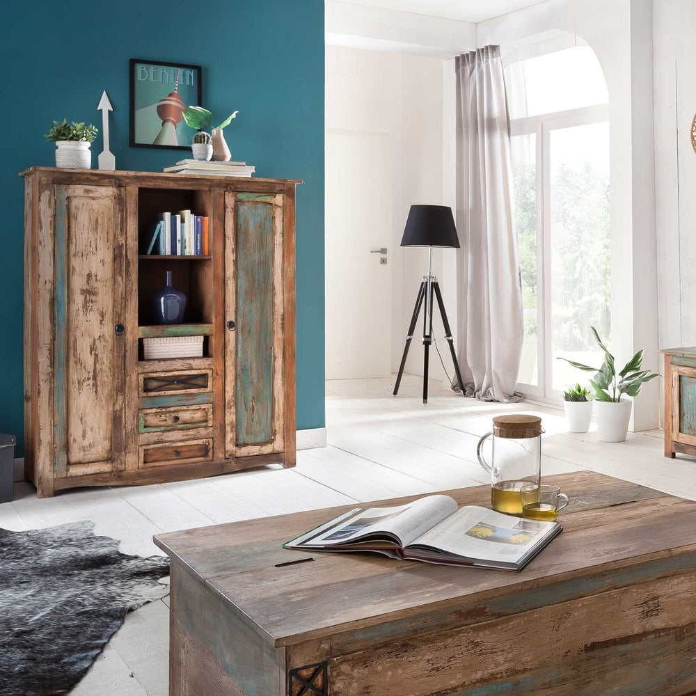 
                  
                    Highboard Mango massiv Vintage-Look Gulliver
                  
                
