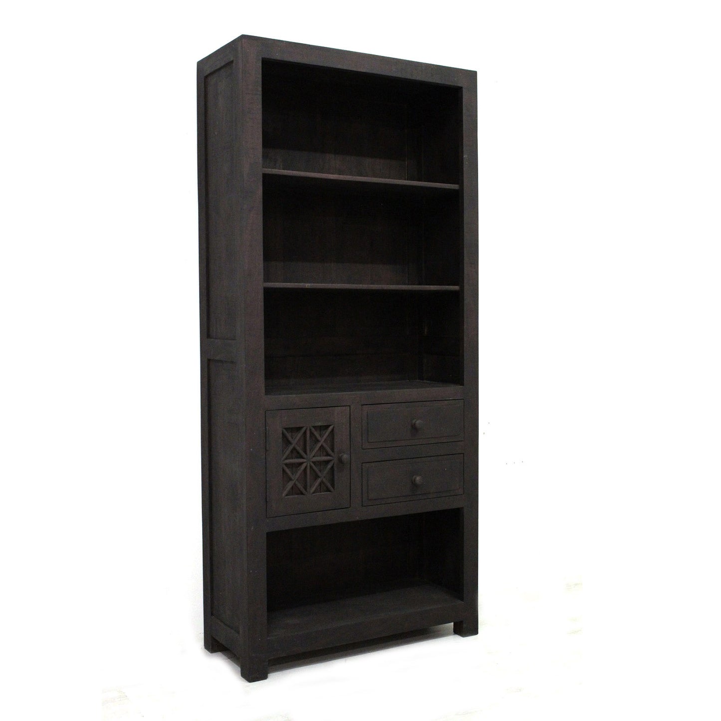 
                  
                    Bücherregal Akazie massiv dark brown Lagos
                  
                