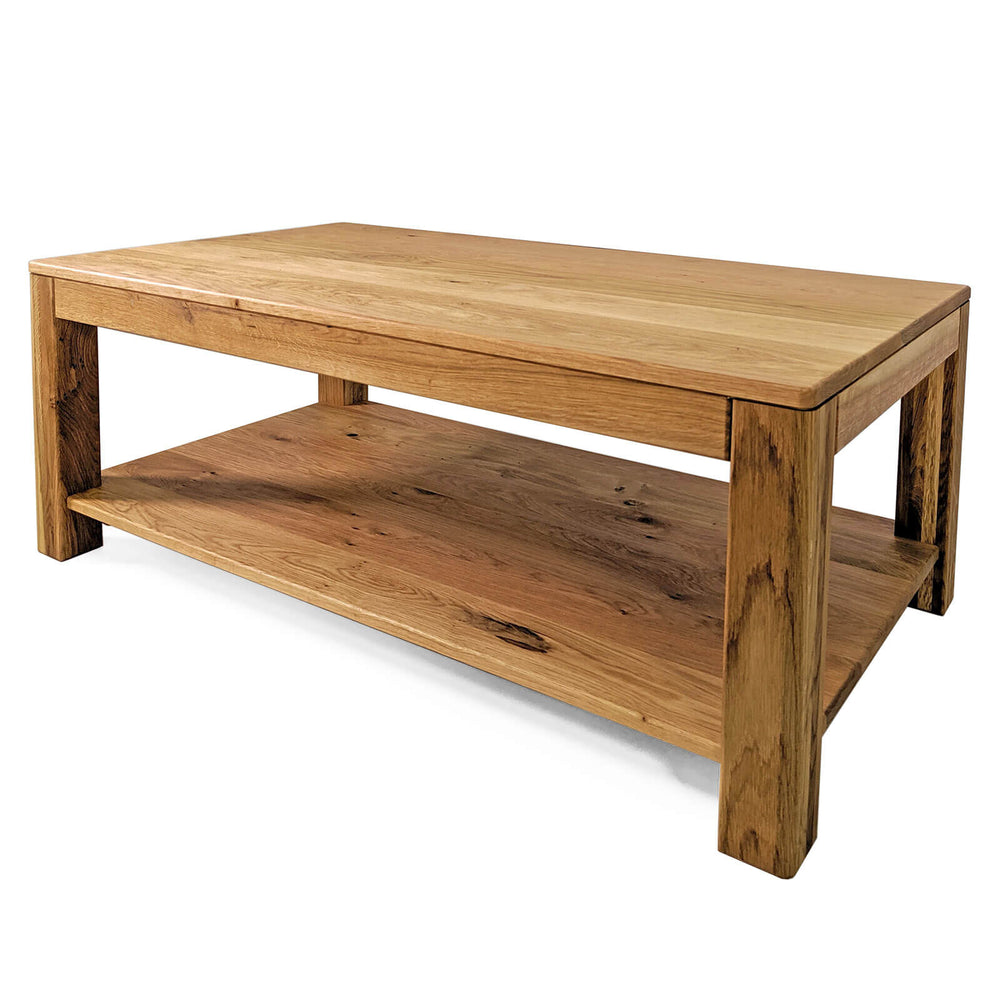 
                  
                    Couchtisch Wildeiche massiv geölt 115 x 65 cm Nevada
                  
                