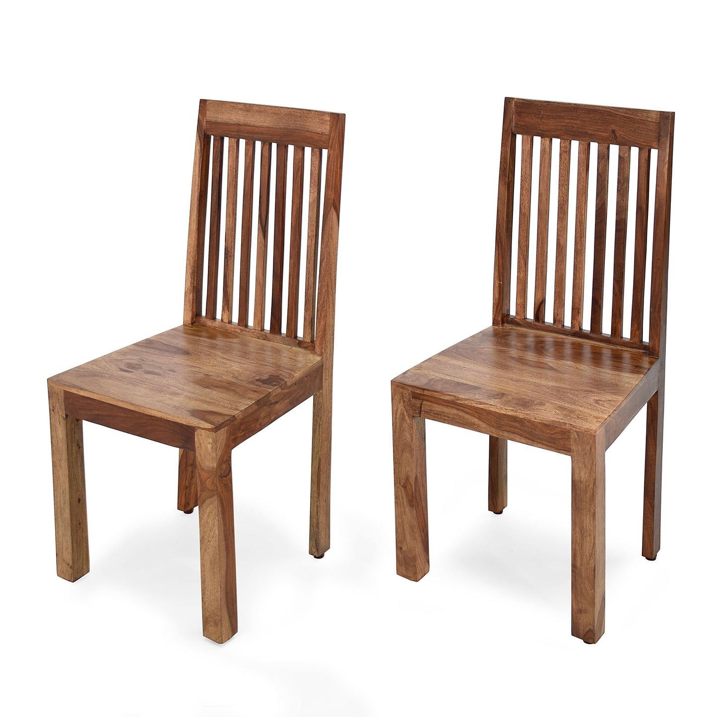 
                  
                    Holzstuhl Sheesham massiv 2-er Set - Jup
                  
                
