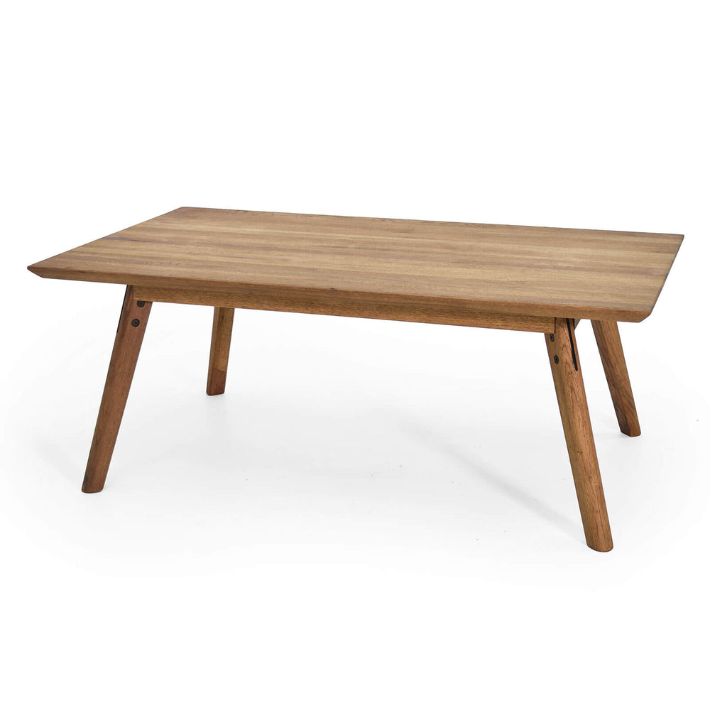 Couchtisch 120 x 70 cm Wildeiche massiv - Vega