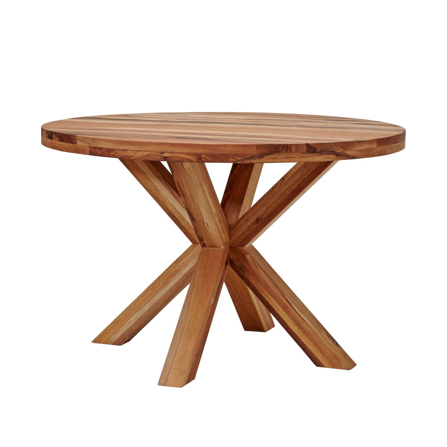 
                  
                    Esstisch rund 120 cm Eiche massiv - Star
                  
                