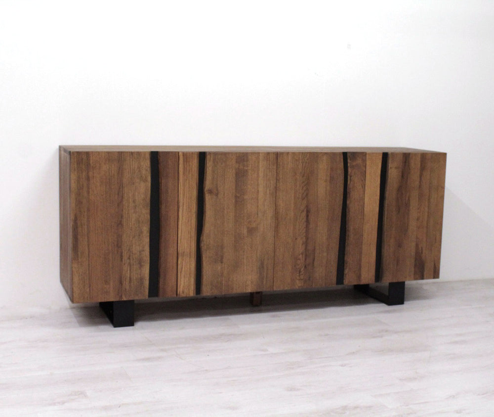 
                  
                    Sideboard Eiche massiv wallnuss / Metall - NaturalShape
                  
                