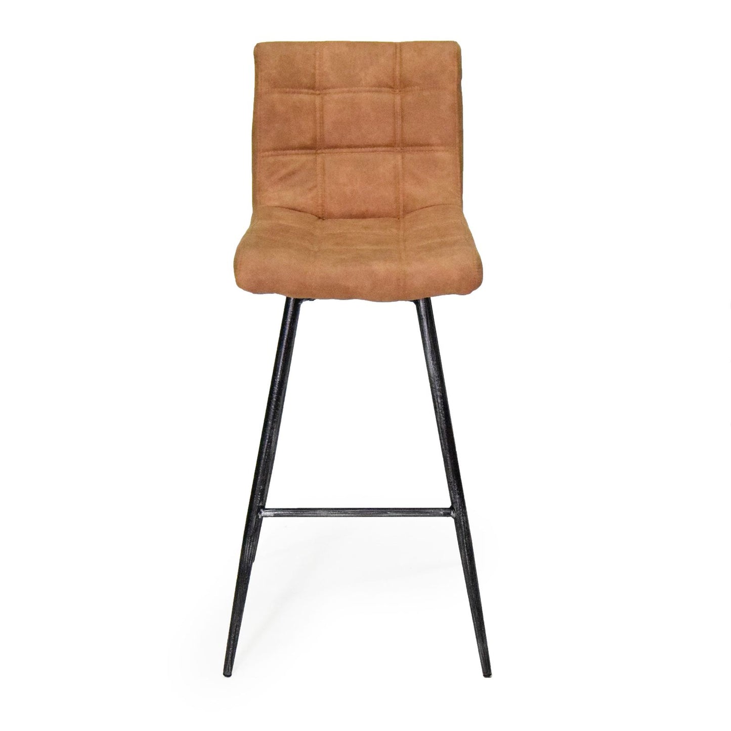
                  
                    Barhocker 2er-Set Polsterbezug natur / Metallgestell - Lina
                  
                