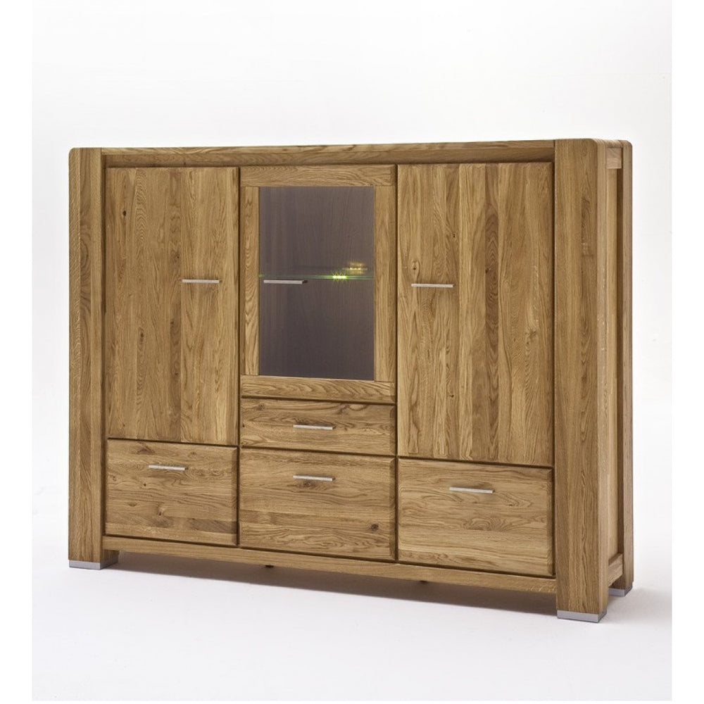 Highboard Wildeiche massiv geölt Campus