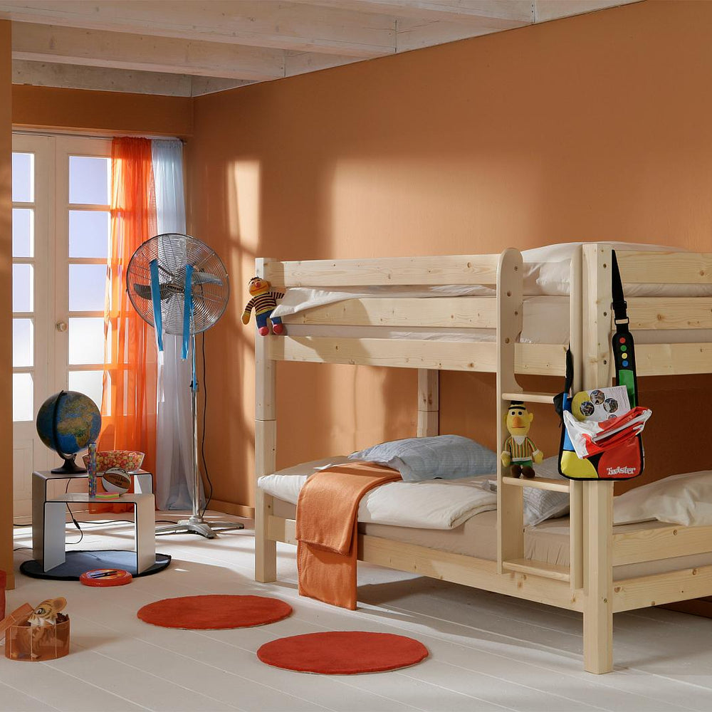 Knuth Etagenbett Hochbett Kiefer massiv natur - 9814-Knuth/R