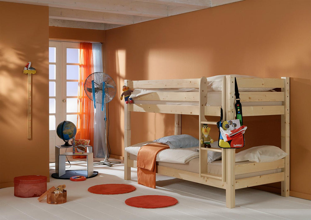 Knuth Etagenbett Hochbett Kiefer massiv natur - 9814-Knuth/R