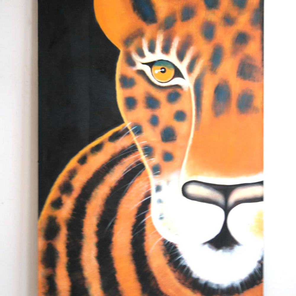 Bild auf Leinwand 130 x 170 Motiv Tiger - 04-130x170